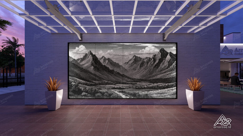 Perforated Wall Decor